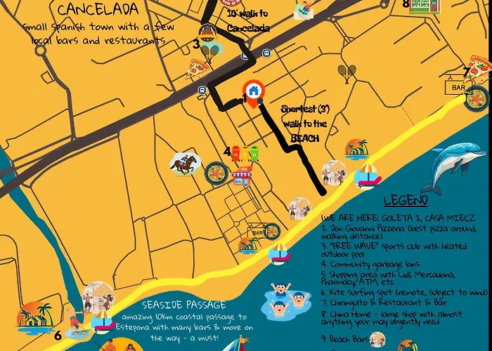 公寓 4 Bedroom Townhouse 200 Meters From The Beach! *